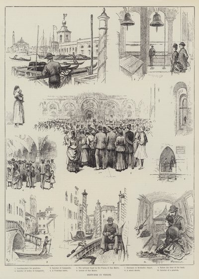 Sketches in Venice by Horace Petherick